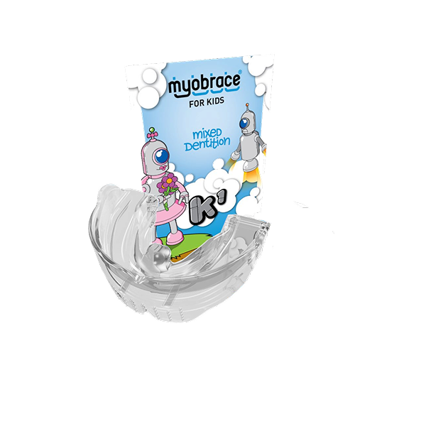 MK1Mc (i-2N) Myobrace Этап 1 Коррекция вредных привычек. MEDIUM / Прозрачный (MRC)