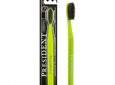 зубная щётка детская PRESIDENT Generation Z 5 мил от 12 лет арт.334.01